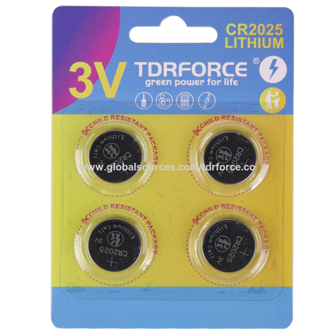 China 3V Lithium Button Cell CR2025 CR2025 Key Fob Battery Suppliers &  Manufacturers & Factory - Wholesale Price - WinPow