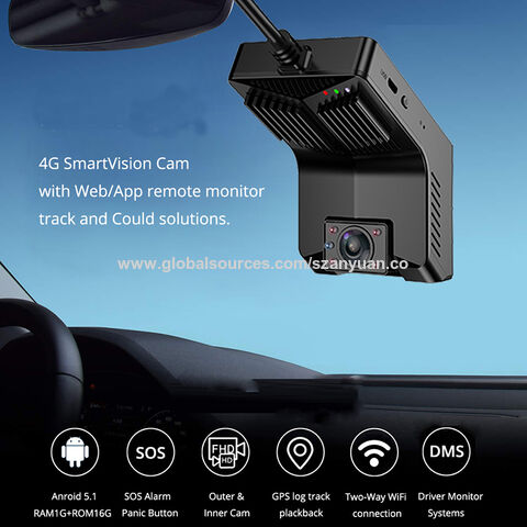 Dual HD Lens Car DVR Camera Small Dash Cam 4G Mdvr Digital Driving Video  Recorder Remote Monitor Mobile Car Camera Dashcam - China Dashcam, Car DVR