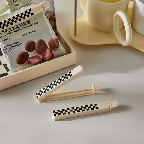 Buy Wholesale China Cream Style 11cm Sealing Clip Food Tea Snack