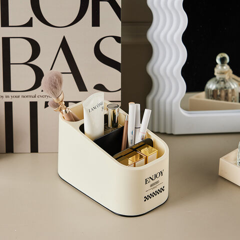 Luxury Desktop Cosmetic Storage Box, Acrylic Vanity Organizer For Skin Care  Products, Tabletop Coffee Table Storage Basket