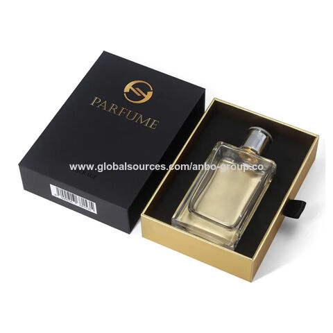 Source Hot sale customized design gift packaging box hot stamping empty perfume  boxes leather luxury perfume box for gift on m.