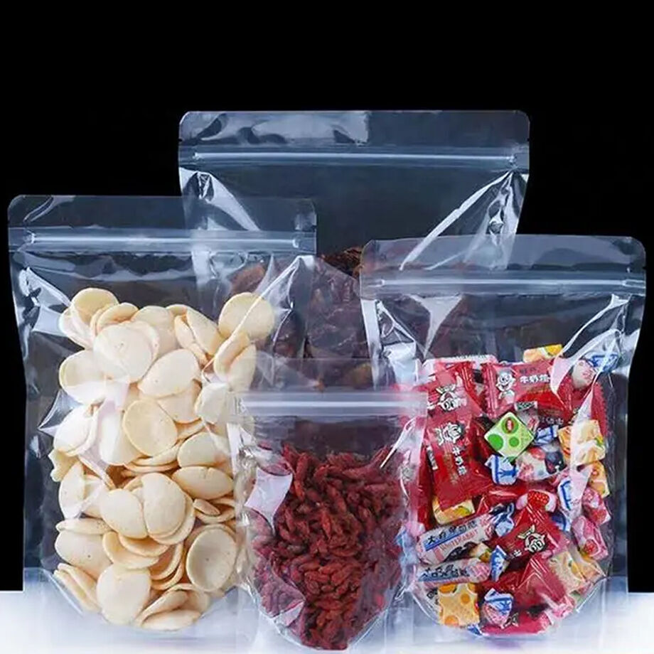 Buy Wholesale China White Clear Self Seal Zipper Plastic Retail Packaging Packing Poly Bag Zip