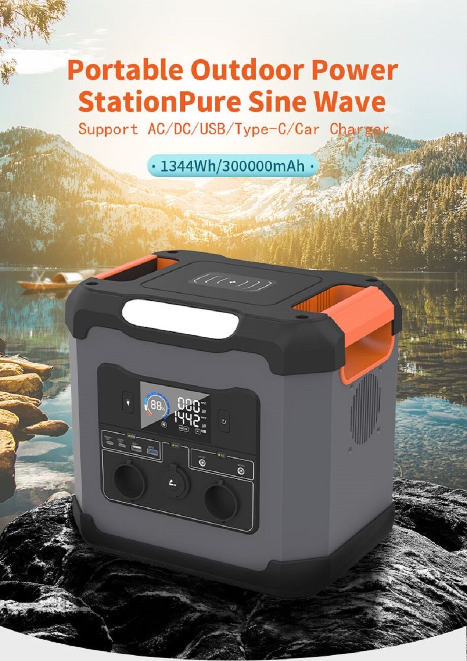 Wholesale Outdoor Portable 1500w 1344wh Energy Storage Power Station
