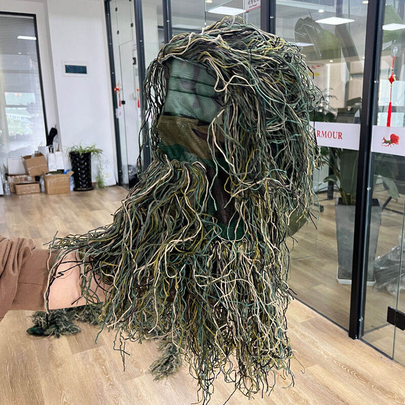Ghillie Militaire Camouflage Forêt - Neuf Avec Défauts Mineurs