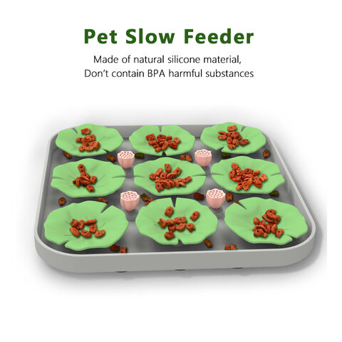 Food Safe Pet Toy Slow Feed Mat Sniffing Pad Dogness Snuffle Toys Sniff  Play Food Snuffle Mat Silicone Dog Lick Mat - China Silicone Pet Food Mat  and Pet Sniffing Pads price