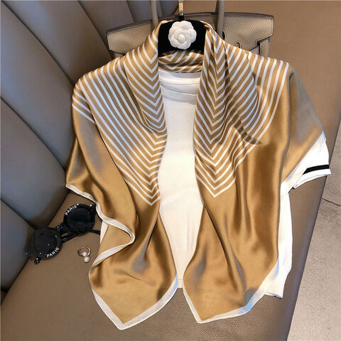 Custom Design Digital Print Fashion Lady Shawl Polyester Silk Scarf - China  Customized Lady Scarf and Silk Scarf price