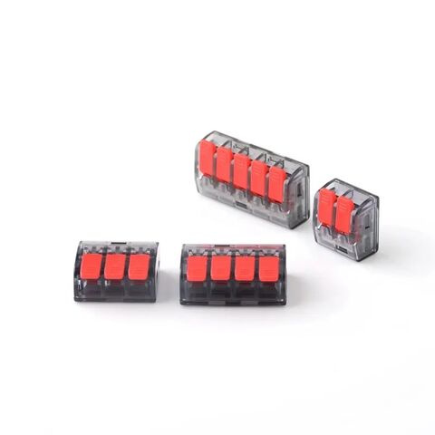 China PCT-222 Rated Voltage 450V Push-in Connectors Series Electrical  Supply Quick Connect Terminal Connector Manufacturer and Supplier