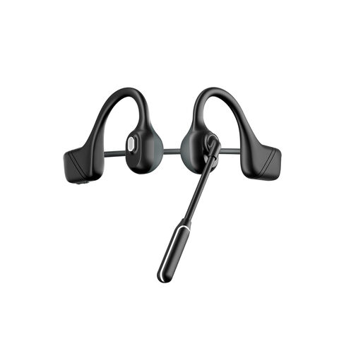 Auriculares de conducción ósea, auriculares de oreja abierta, Bluetooth  5.3, auriculares deportivos con micrófono inalámbrico resistente al sudor  para