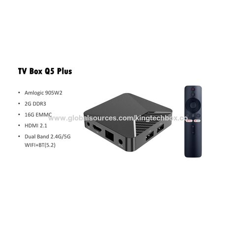 RECEPTOR TV ANDROID 4K CON ASISTENTE DE VOZ GOOGLE DVB-T2