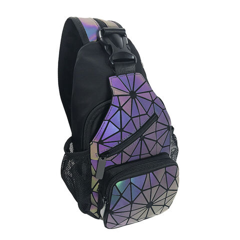 New Fashion Geometric Luminous Trolley Case Hand Bags for Women Men  Holographic Light Reflective Color Change Laptop Backpacks - China Bag and  Backpack price