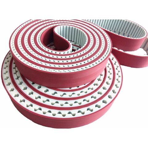 Repuesto de correa de distribución de poliuretano de Kevlar/cables de acero abiertos para cintas de distribución de PU transportadoras