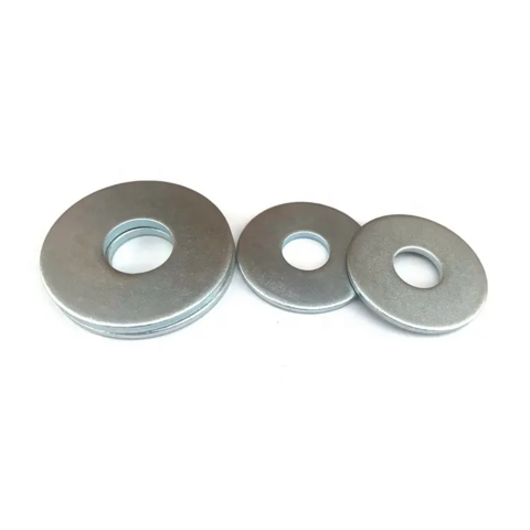 M6 x 12mm Metric Flat Washers (DIN 125A) - Zinc and Yellow