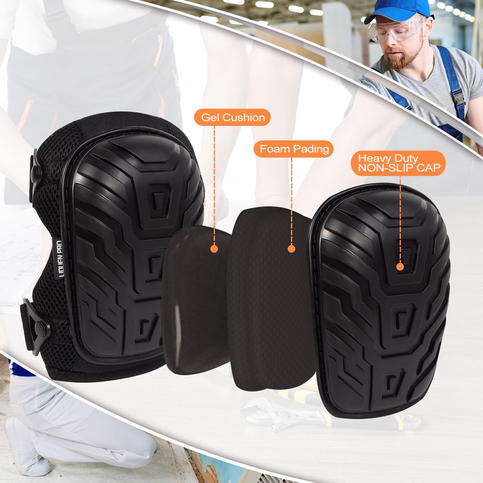 Buy Wholesale China Wholesale Heavy Duty Professional Knee Pads