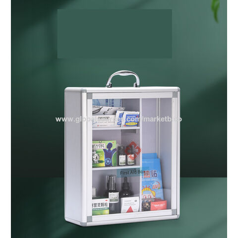 Wholesale Medicine Box for Travel Pill Organizer for Home big capacity  Emergency Medecine box Portable medicine cabinet From m.