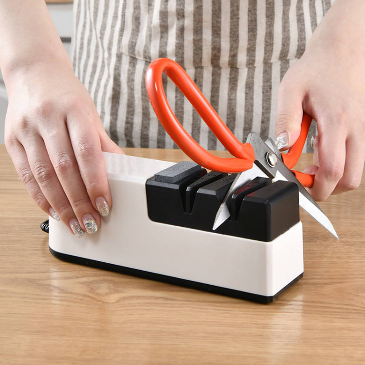 Electric Knives Sharpeners Stainless Steel Scissors Sharpeners