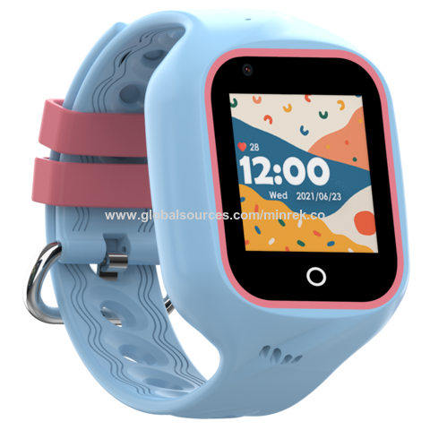 Reloj inteligente 4G para niños con tarjeta SIM, reloj inteligente de  teléfono para niños, rastreador GPS, llamadas, chat de voz y video, alarma