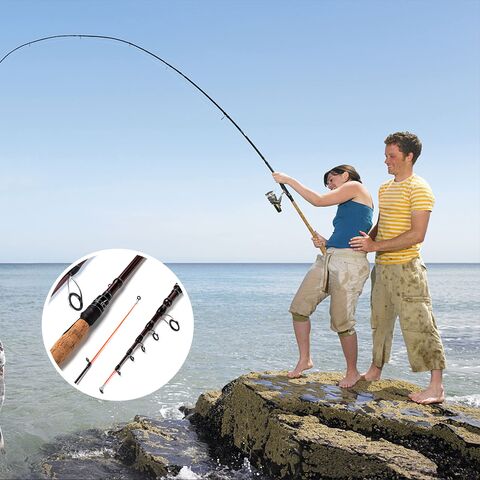 Factory Direct High Quality China Wholesale Blanks Solid Cork Handle Carbon  Tip Portable Telescopic Spinning Travel Fishing Rods $5.6 from Good Seller  Co., Ltd(3)
