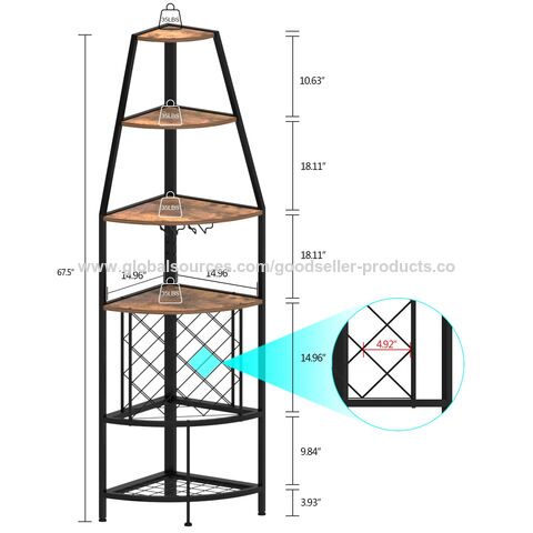 Free Standing Corner Shelf for Sale