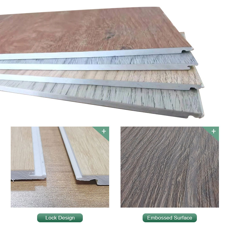 Vinyl Plank Spc Flooring 4mm Wear Resistant Anti-slip Unilin Click Lock ...