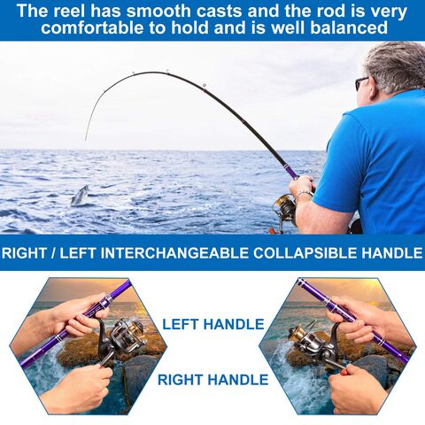 Left Saltwater Fishing Rod & Reel Combos for sale