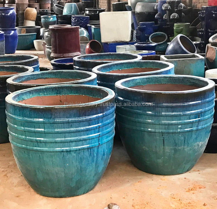Buy Wholesale Vietnam Large Outdoor Ceramic Pots & Large Outdoor