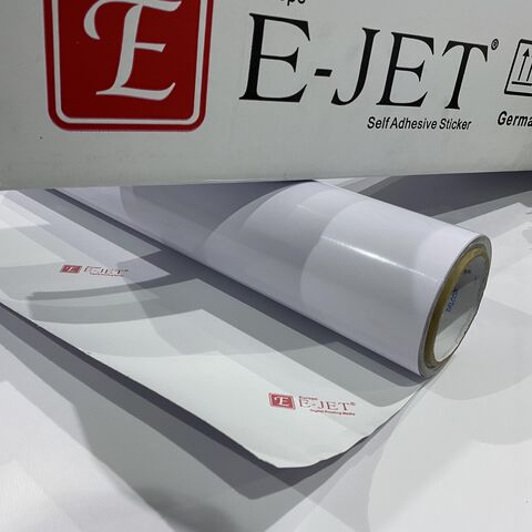 50*50m Factory Price Advertising Materials White Glossy/Matte Self  Adhesive Vinyl Printable Vinyl Sticker Roll