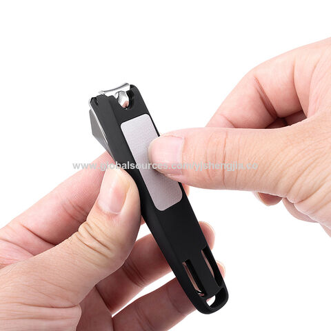 Baby Finger Nail Clippers Safety Cutter Toddler Infant Manicure Catcher