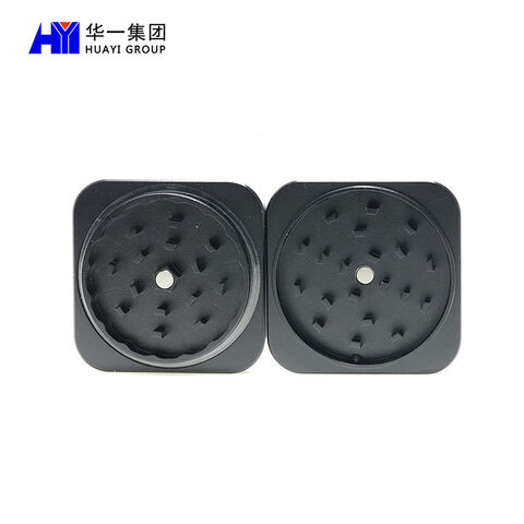 Buy Wholesale China Matte Blue Herb Grinder 4 Layer Herbal Tobacco