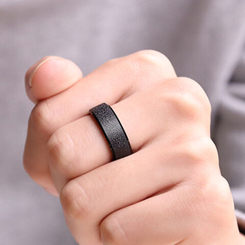 Minimalist Jewelry Women Simple Basic Stainless Steel Rings Men - China  European Style and Pearl price