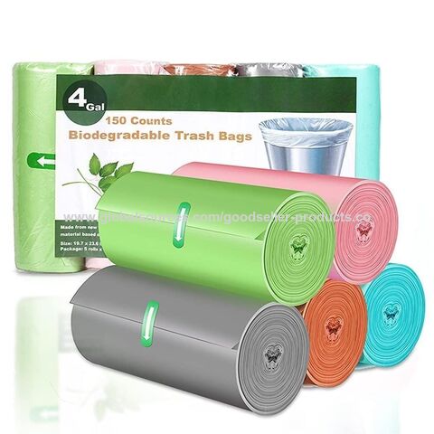 Lowest Price: 105 Count Small Garbage Bags 4 Gallon Trash Bag for  Bathroom