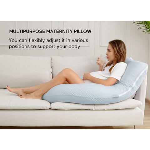 Almohada para dormir en forma de U de cuerpo completo almohada de apoyo  para mujeres embarazadas - China El cojín de microfibra y almohada precio