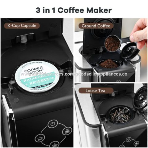 Compre Venta Caliente 120v 1150w Cafetera 3-en-1 Sola Servir