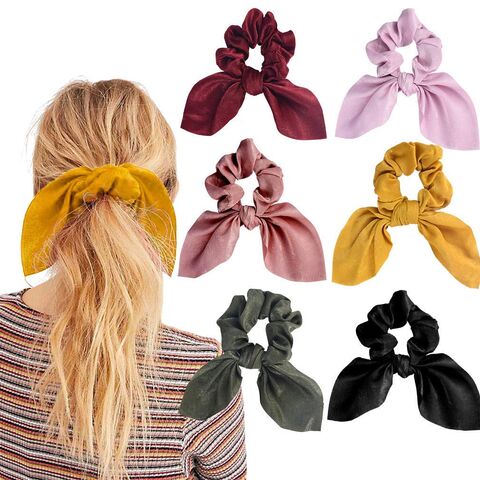 6pcs Bow Hair Clips for Women, Satin Hair Bows Ribbons for Hair Bowknot  Hair Clips with Long Tail, Wedding Bridal Hair Accessories Barrettes