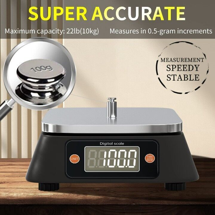 Balance de cuisine 22 lb/10 kg balance de cuisson numérique de