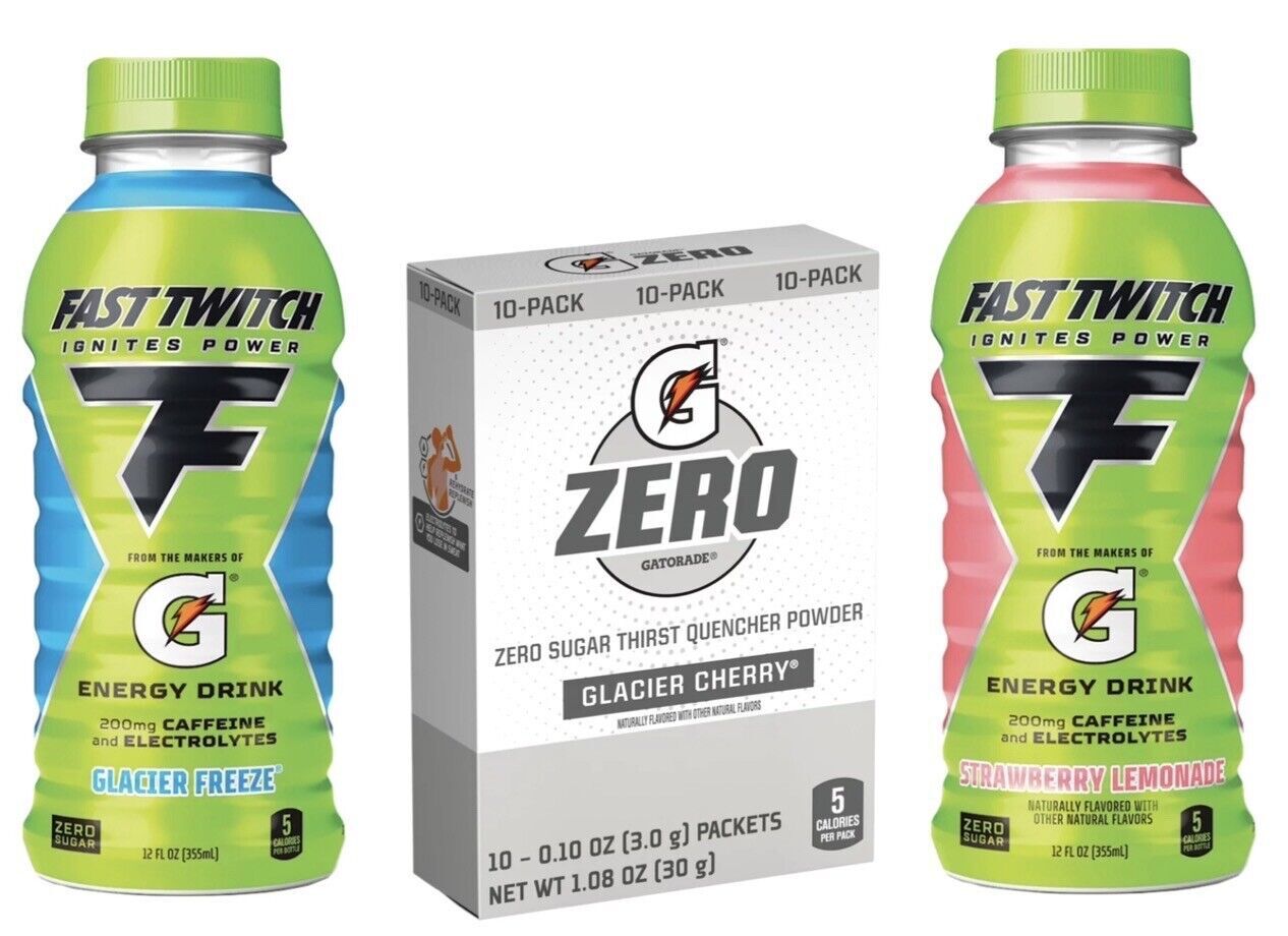 Buy Wholesale Canada Fast Twitch Energy Drink From Gatorade, Glacier 