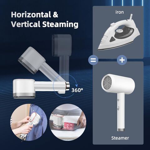  Steamer for Clothes, 15s Heat up Handheld Clothes