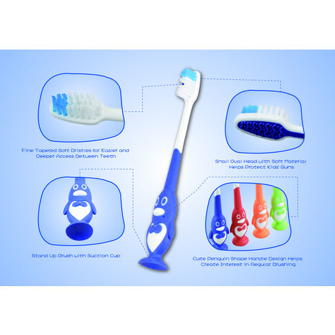 Set de cepillo de dientes de viaje azul