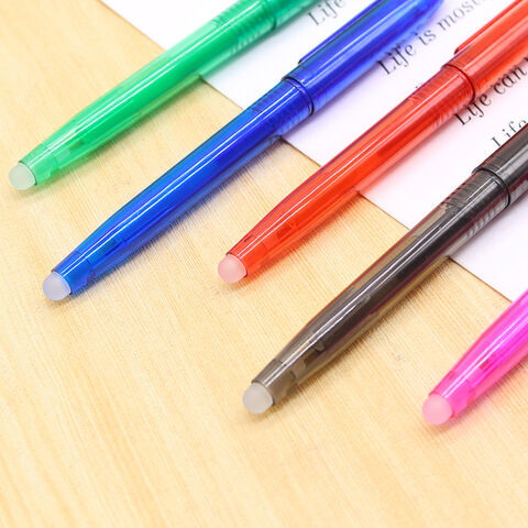 Buy Wholesale China Erasable Gel Pens - 8pcs Heat Erase Pens For Fabric,0.5mm  Fine Point Rolling Ball Pen,assorted Color Inks For Drawing Writing & Erasable  Pen at USD 2.5