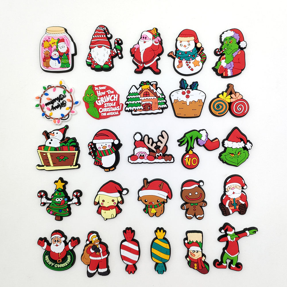 Buy Wholesale China Wholesale Christmas Serious Pvc Shoe Charms Clog
