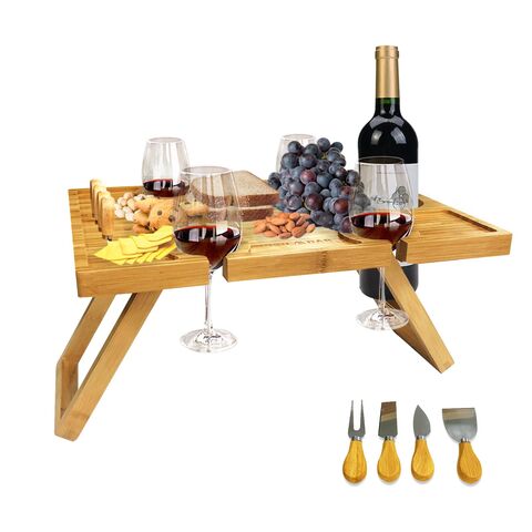 Table à vin outdoor portable, table à vin pliante, table à vin, portable,  cadeau vin