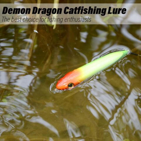 Buy China Wholesale Nylon Demon Dragon Catfishing Lure Rattling