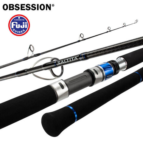 OBSESSION Solid Carbon Fiber Fishing Rod