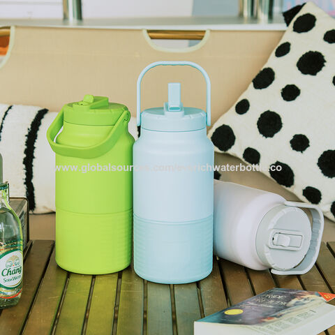 Insulated Metal Water Jug 1.5L 2.5L Big Bottle with Handle Gallon