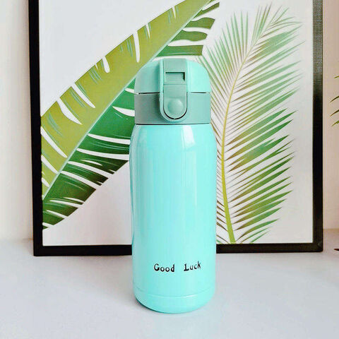 Greens Steel Stainless Steel Water Bottle w/ Push Lid