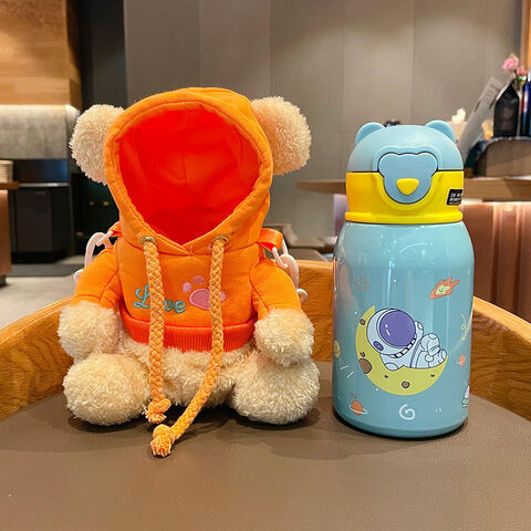 450ml Vacuum Insulated Cute Travel Mug Leakproof Double Wall Stainless  Steel Water Bottle Reusable Coffee Cup with Lid for Hot & Cold - China  Drink Water Bottle Bag and Lovely Cute Plastic