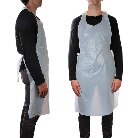 Buy Wholesale Canada Disposable Plastic Aprons Waterproof Plastic Personal  Protection Apron & Disposable Aprons at USD 0.55