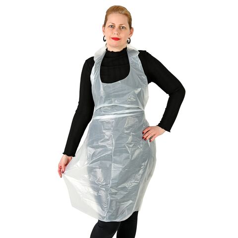 Buy Wholesale Canada Disposable Plastic Aprons Waterproof Plastic Personal  Protection Apron & Disposable Aprons at USD 0.55