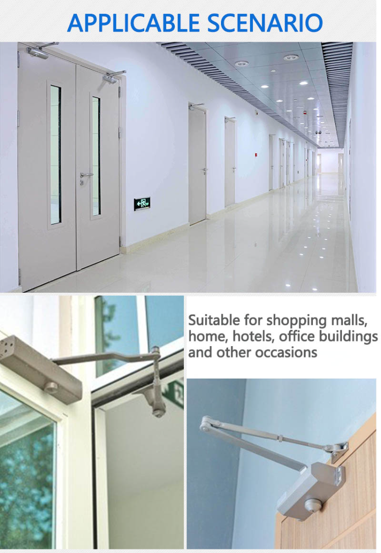 Buy Wholesale China Hinge Aluminium Auto Door Closer Door Closer Heavy