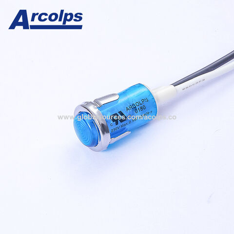 Buy Wholesale China Arcopls Manufacturer 2v 12v 24v 110v 230v 250v  Equipment Signal Pilot Lamp Plastic Indicator Light Neon Lamp & Led  Indicator Light at USD 0.2