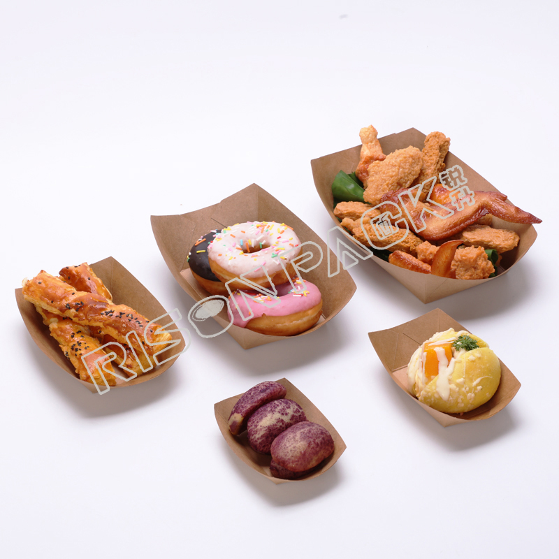 Buy Wholesale China Disposable Take Away Kraft Paper Salad Bowl With ...